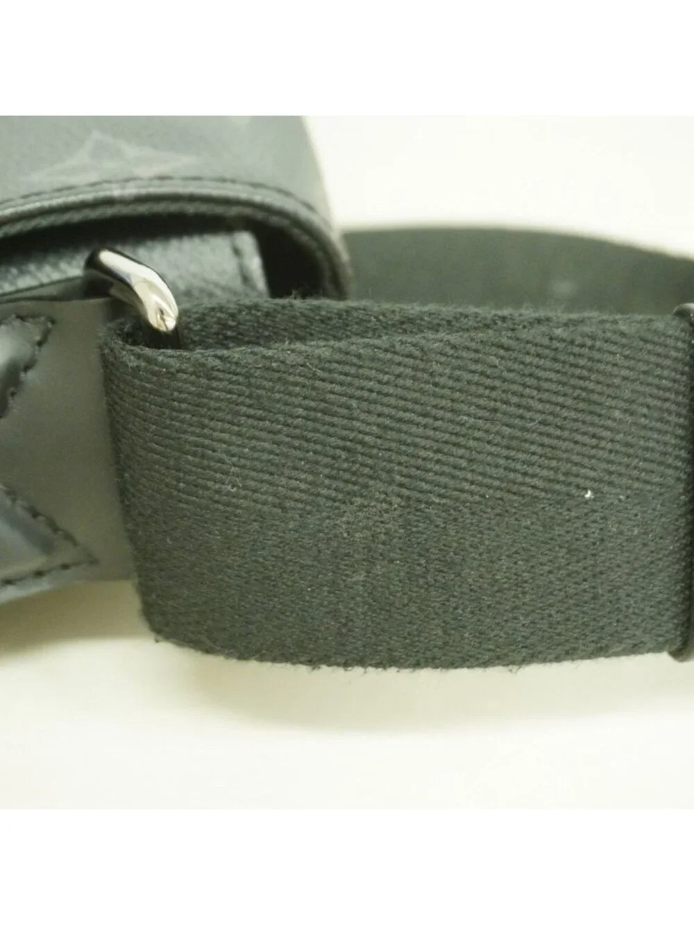 Louis Vuitton Shoulder Bag Monogram Eclipse District PM Black